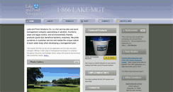 Desktop Screenshot of lakeandpondsolutions.com